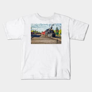 Cumbres and Toltec Narrow Gauge Railroad Chama New Mexico Yard Kids T-Shirt